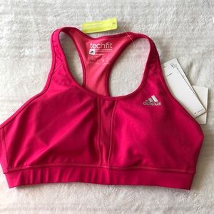 *NEW* Adidas Techfit Molded Cup Sports Bra